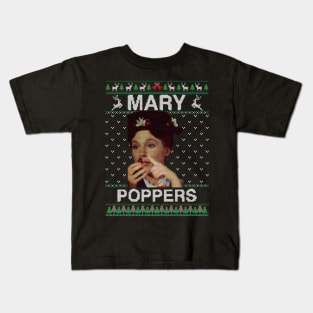 Mary Poppers Christmas Kids T-Shirt